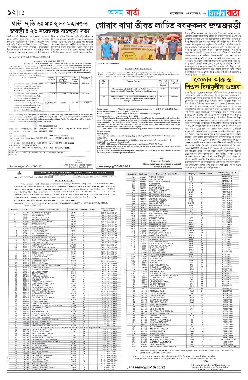 14. Niyomiya Barta - Guwahati 24.11.2022